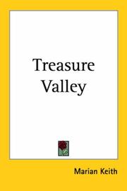 Treasure Valley by Marian Keith