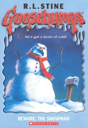 Cover of: Beware, The Snowman by Robert Lawrence Stine