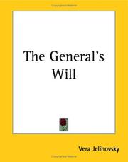 Cover of: The General's Will by Vera Jelihovsky