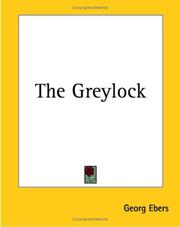 Cover of: The Greylock