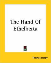 Cover of: The Hand Of Ethelberta by Thomas Hardy