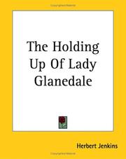 Cover of: The Holding Up of Lady Glanedale