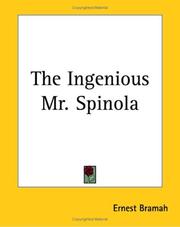 Cover of: The Ingenious Mr. Spinola