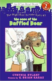 Cover of: The High-Rise Private Eyes #7: The Case of the Baffled Bear (I Can Read Book 2)