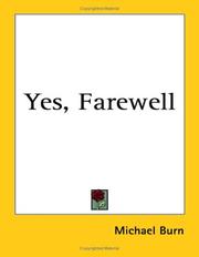 Cover of: Yes, Farewell