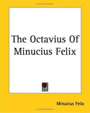Cover of: The Octavius of Minucius Felix