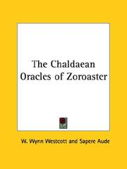 Cover of: The Chaldaean Oracles of Zoroaster