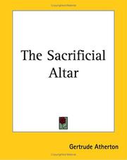 Cover of: The Sacrificial Altar
