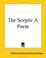 Cover of: The Sceptic a Poem