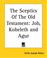 Cover of: The Sceptics Of The Old Testament