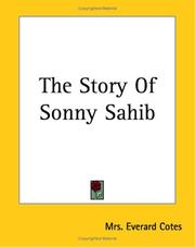 Cover of: The Story of Sonny Sahib