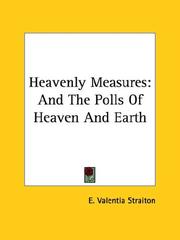 Cover of: Heavenly Measures by E. Valentia Straiton