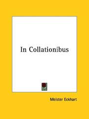 Cover of: In Collationibus