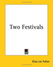 Cover of: Two Festivals