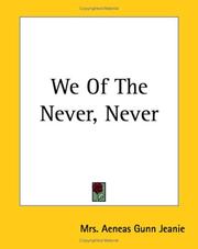 Cover of: We Of The Never, Never