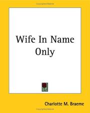 Cover of: Wife In Name Only