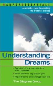 Cover of: Understanding Dreams by The Diagram Group