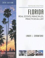 Cover of: Florida Real Estate Principles, Practices & Law (Florida Real Estate Principles, Practices, and Law) by Linda Crawford