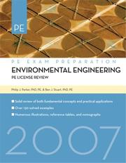 Cover of: Environmental Engineering: PE License Review (Environmental Engineering: License Review)