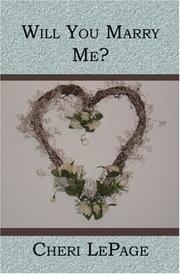 Cover of: Will You Marry Me?