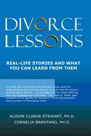 Cover of: Divorce Lessons: Real Life Stories and What You Can Learn From Them