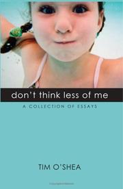Cover of: Don't Think Less of Me