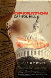 Cover of: Operation Capitol Hill | Ronald P. Wolff