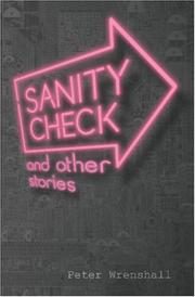 Cover of: Sanity Check | Peter Wrenshall
