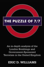 Cover of: The Puzzle of 7/7 | Eric D. Williams