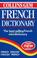 Cover of: French dictionary