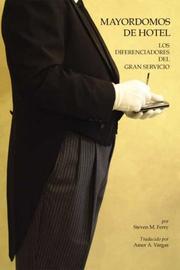 Cover of: Mayordomos De Hotel