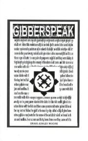 Cover of: Gibberspeak