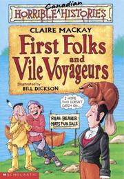 Cover of: First Folks and Vile Voyageurs