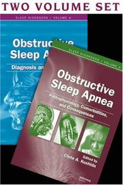 Cover of: Obstructive Sleep Apnea (Two-Volume Set) (Sleep Disorders)