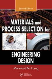 Cover of: Materials & Process Selection for Engineering Design