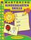 Cover of: Mastering Kindergarten Skills-Canadian