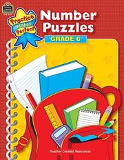 Cover of: Number Puzzles Grade 6 (Practice Makes Perfect (Teacher Created Materials)) by IN-HOUSE