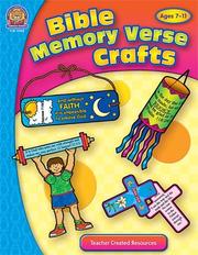 Cover of: Bible Memory Verse Crafts
