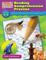 Cover of: Reading Comprehension Practice, Grades 6-8