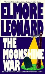 Cover of: The Moonshine War