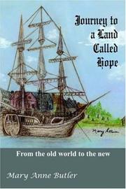 Cover of: Journey to a Land Called Hope
