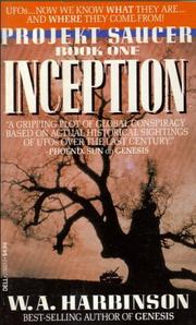 Cover of: Inception (Project Saucer, Book 1) | W.A. Harbinson