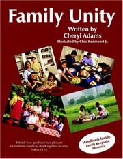 Cover of: Family Unity | Cheryl Adams