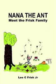 Cover of: NANA the ant