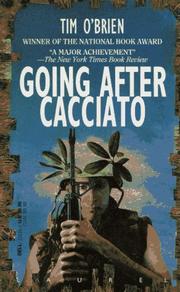 Cover of: Going after Cacciato by Tim O'Brien