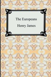 Cover of: The Europeans by Henry James