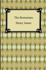 Cover of: The Bostonians by Henry James