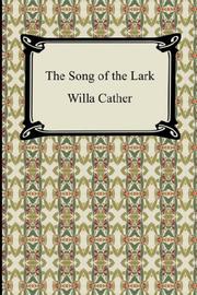 Cover of: The Song of the Lark by Willa Cather