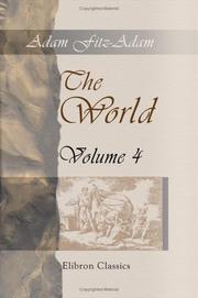 Cover of: The World: Volume 4