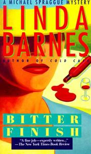 Cover of: Bitter Finish by Linda Barnes, Linda Barnes